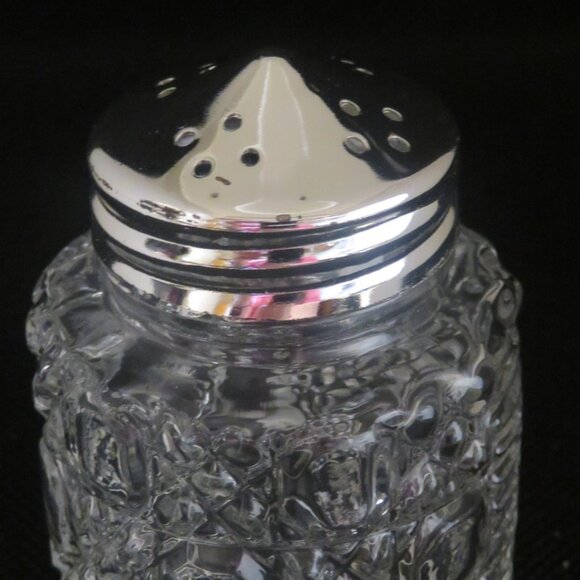 *Vintage* Queen Anne Leaf Cruet Set Silver Plated (K432) - Picture 8 of 11